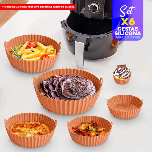 SET MOLDE SILICON AIRFRYER