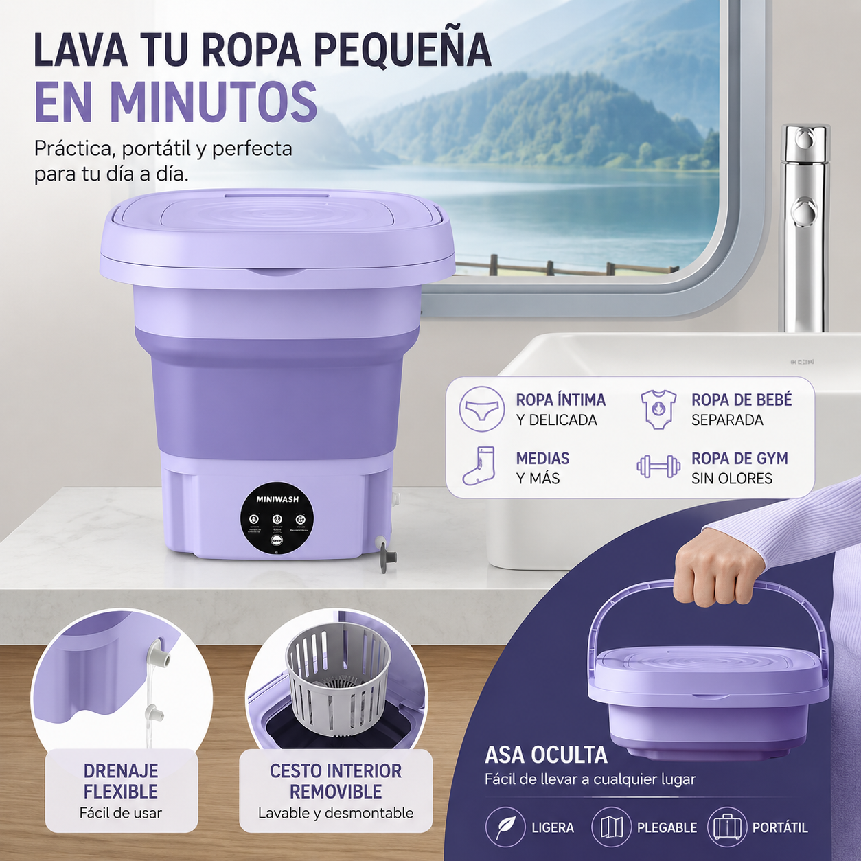 MiniWash™ | La solución práctica para tu día a día